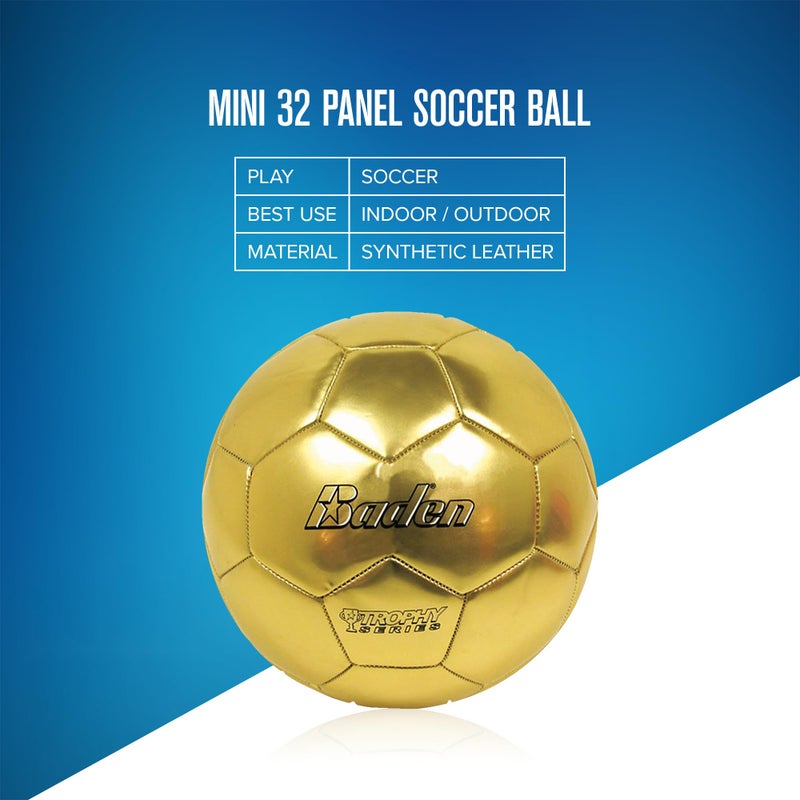 Baden Mini Size Trophy Series Soccer Ball - Image 3